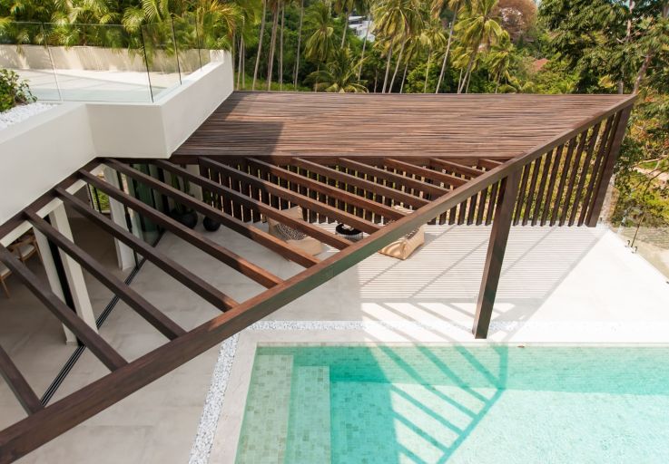 Eco-Luxury 3-4 Bed Sea-view Pool Villas in Chaweng