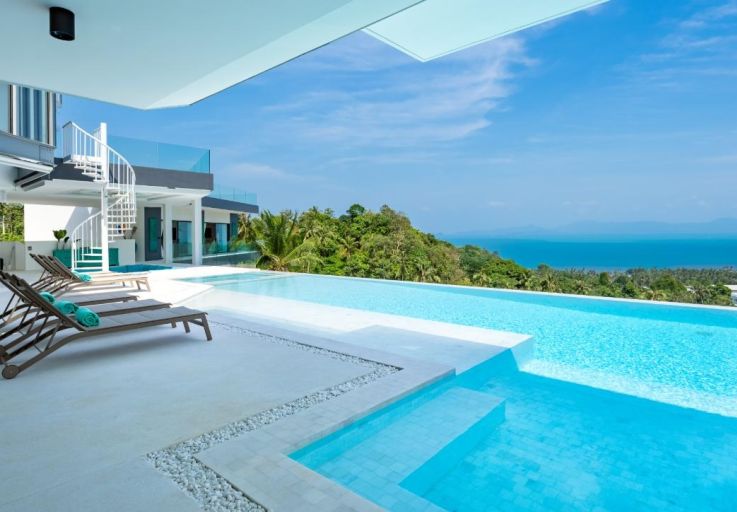 Ultra-Luxury 9 Bed Sea View Villa for Sale in Bang Por