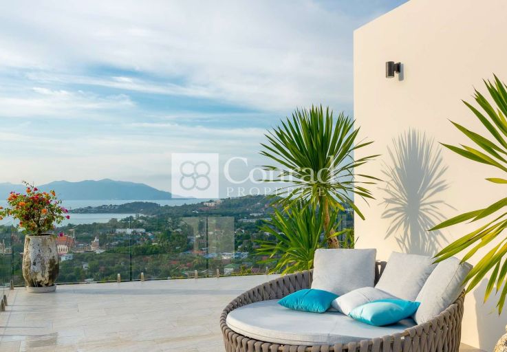 Stunning 4 Bed Sea View Villa for Sale in Plai Laem