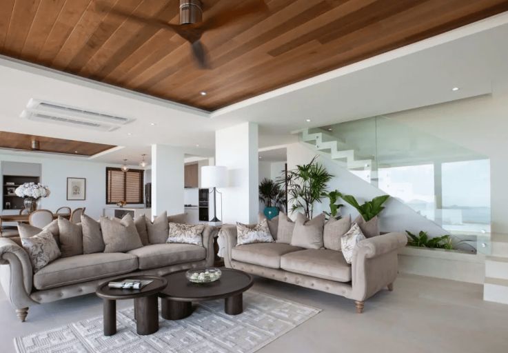 Contemporary 4 Bed Luxury Sea View Villas in Chaweng