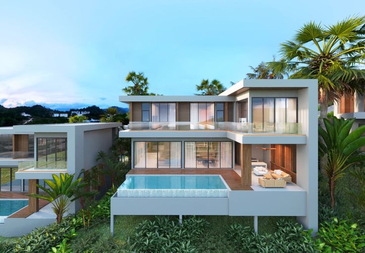 serene-3-bed-hillside-villas-with-waterfall-views-in-lamai