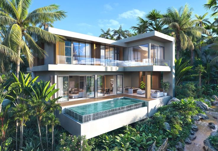 serene-3-bed-hillside-villas-with-waterfall-views-in-lamai