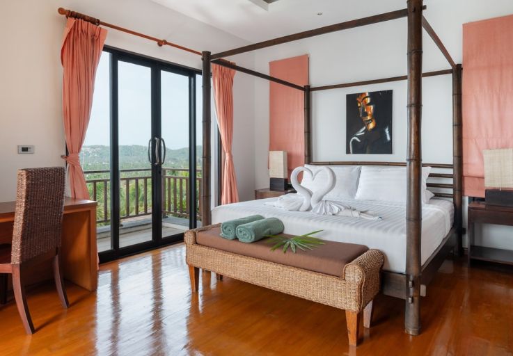 Tropical 3 Bedroom Luxury Sea View Villa in Lamai